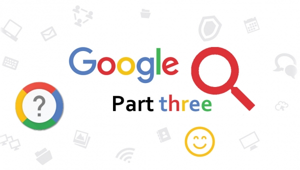 Αναζητώντας στη Google - μέρος 3/3
